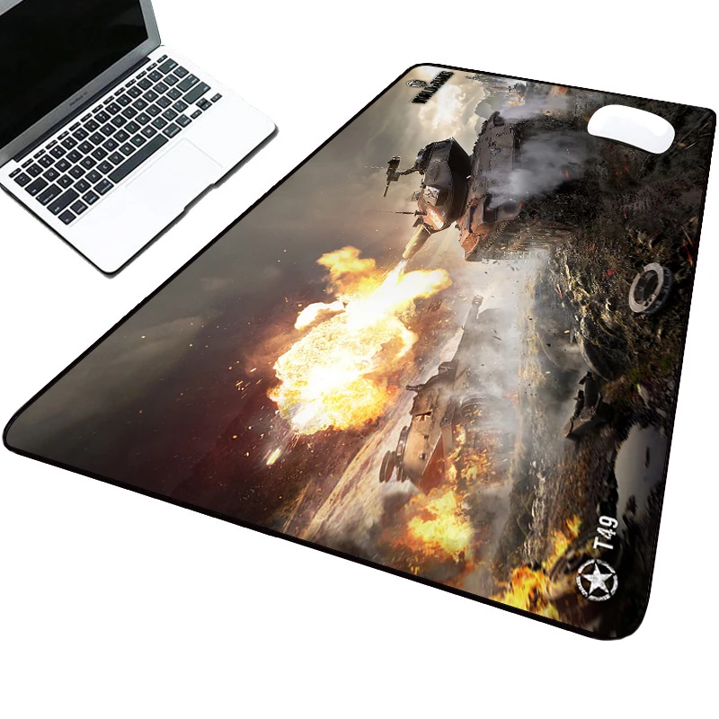 

World of Tanks Gaming Pad Black Mouse Pad Desktop Mat Mouse Pad Company Office Table Mat Big Mouse Pad GAMER PAD Laptop Mat