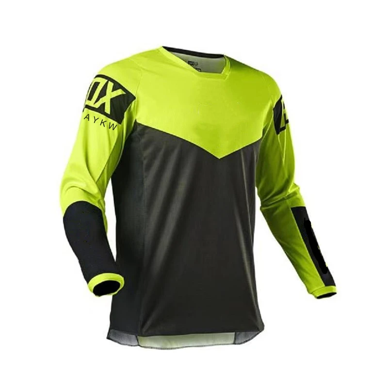 

Motorcycle Mountain Bike Team Downhill Jersey MTB Offroad DH Fxr Dicycle Locomotive Shirt Cross Country Mountain Aykw Fox Jersey