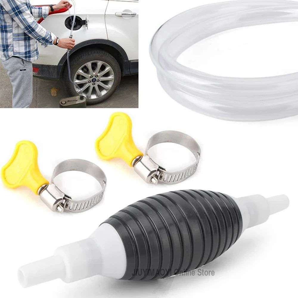 

Universal Manual Fuel Pump High Flow Car Motorcycle Hand Siphon Water Fish Tank Oil Gasoline Petrol Diesel Liquid Transfer Tools