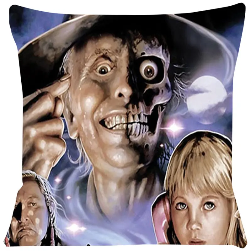 Чехол для подушки с ужасным фильмом Короткие Плюшевые Декоративные наволочки