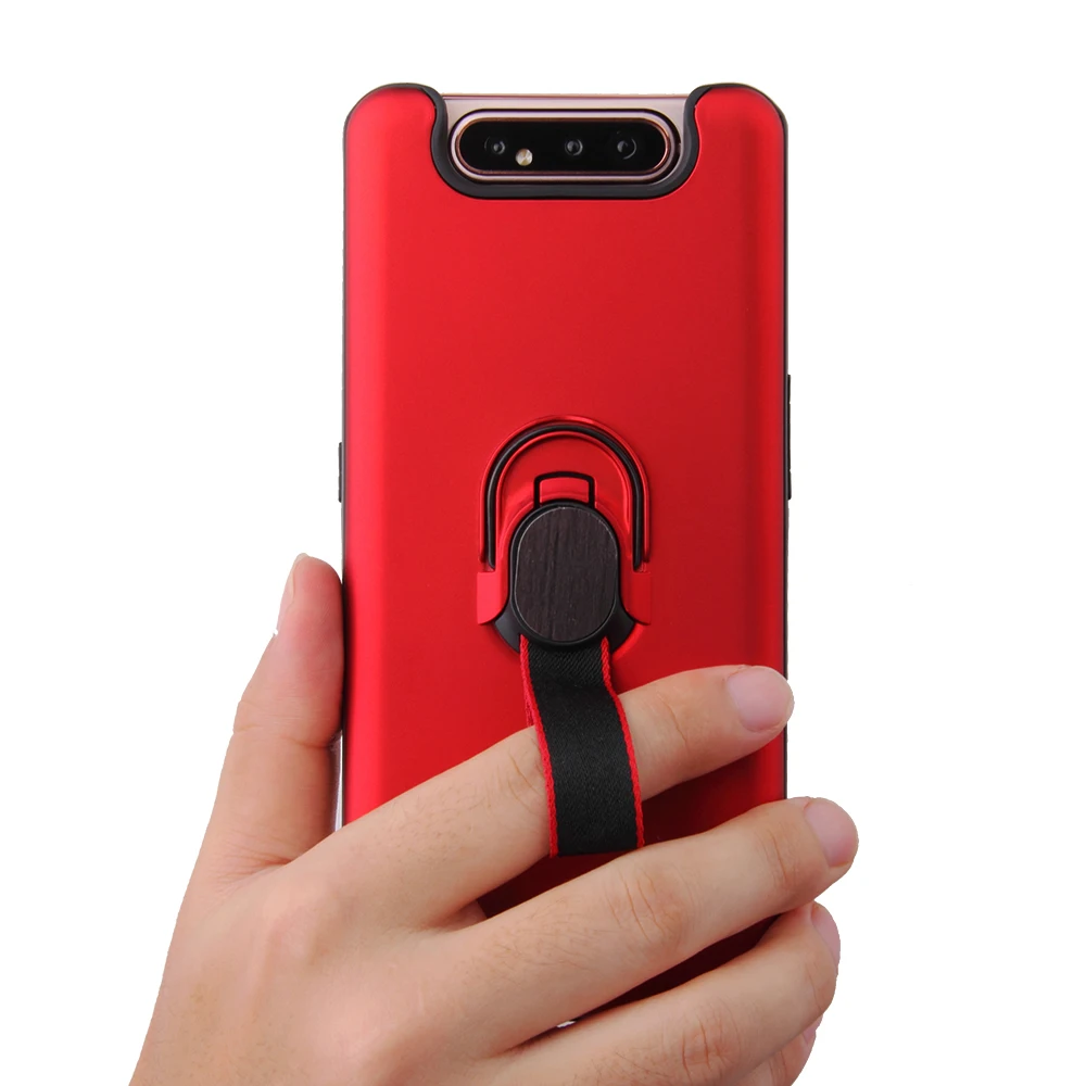 Чехол для Samsung Galaxy A10 A20 A30 A40 A50 A70 A10S A20S M30S деловой чехол с кольцом на палец