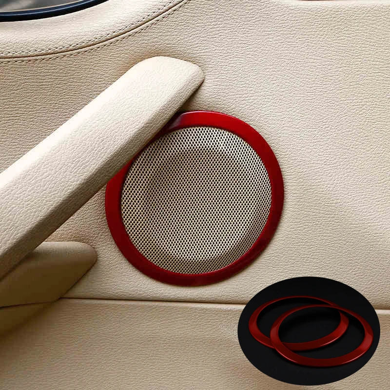 Хромированная декоративная наклейка на дверь автомобиля динамик для BMW 3 серии E90