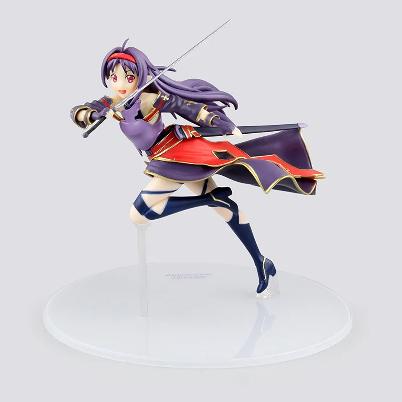Japanese Anime Sword Art Online II Figure 1/7 Scale Konno Yuuki Anime PVC Action Figure Toy Collection Model Decoration Doll