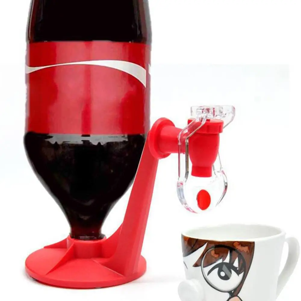 Диспенсер для воды и газировки магический кран бутылка питьевой с перевернутым