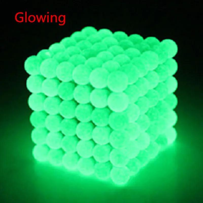 Новинка, 5 мм, 216 шт., магнитный магический куб, Bucky Puzzle Magcube, блоки, Neo Cube Balling с металлической коробкой