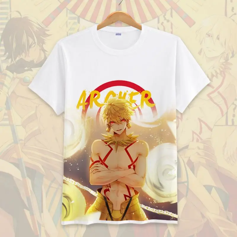 Футболка для косплея с героями мультфильма Fate Grand Order | Тематическая одежда и