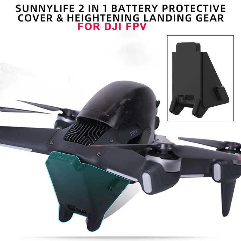 

Силиконовое защитное покрытие для аккумулятора DJI FPV Drone, удлинитель высоты, посадочное устройство для DJI FPV Drone Combo, аксессуары для дрона