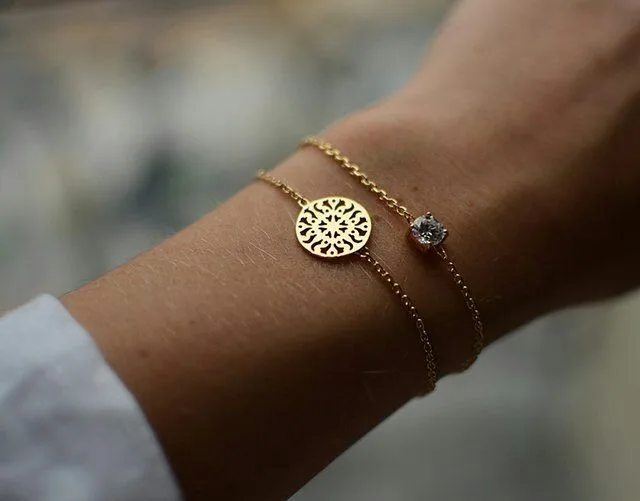 

Double Chain Design Imprint