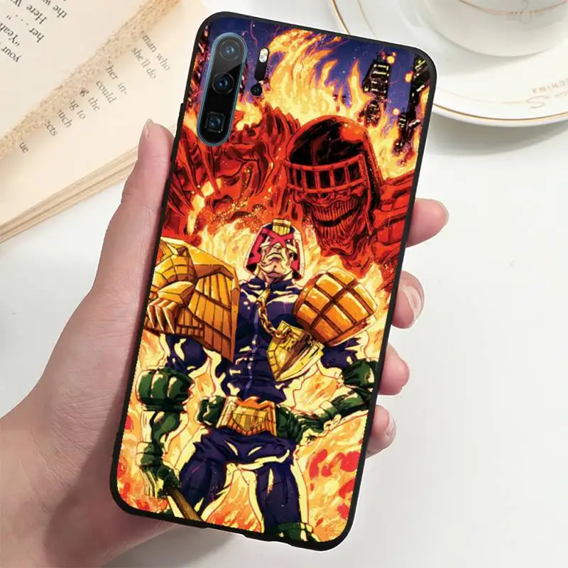 

Judge Dredd Phone Case For Huawei P20 P30 P40 lite Pro P Smart 2019 Mate 10 20 Lite Pro Nova 5t