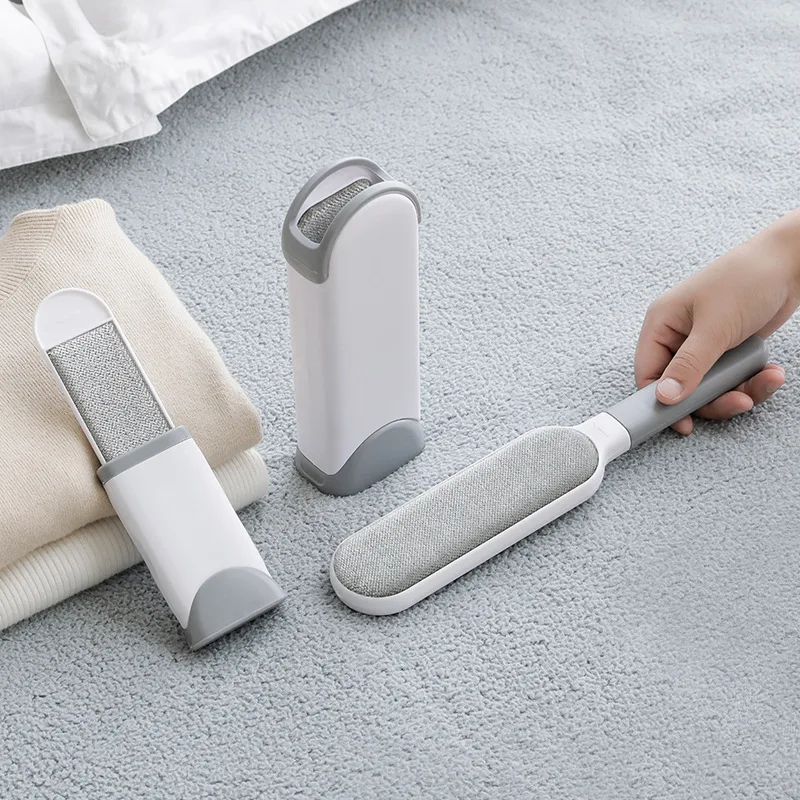 

2pcs Lint Remover Dusting Static Clean Brush Pet Hair Brush Set Anti-static Wool Lint Dust Sticky Remover Fur Scrub Clothes Bag