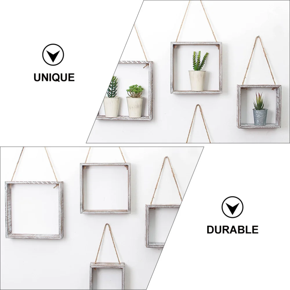 

Decorative Wall Storage Holder Hanging Rope Shelving Board Storage Pendant