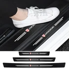 4 шт., наклейки для защиты порога двери автомобиля от царапин