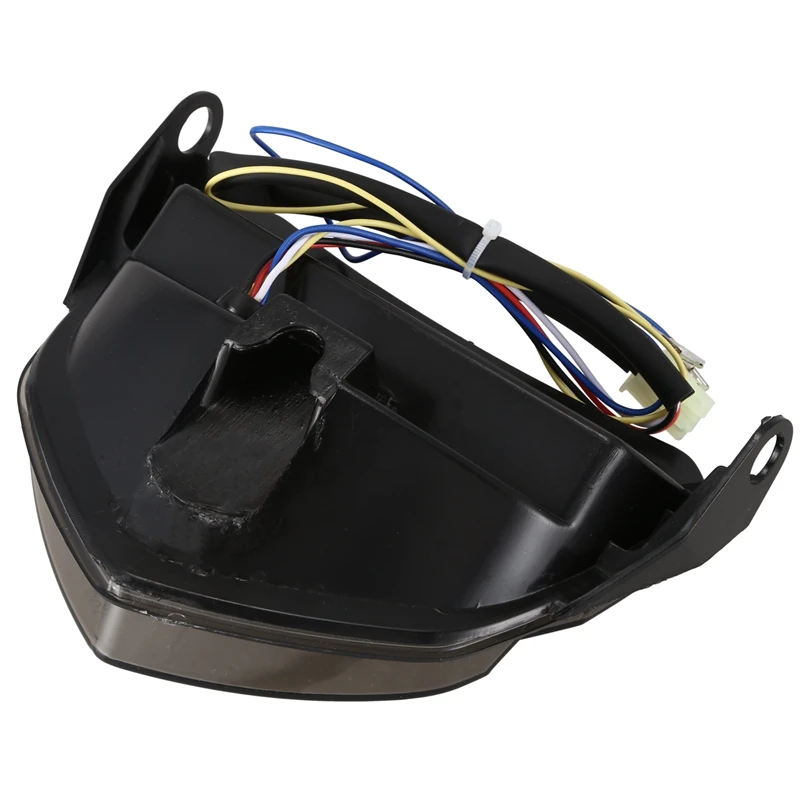 Мотоцикл Дым светодиодный задний фонарь светильник тормоза поворота красного и