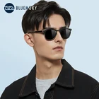 Солнцезащитные очки BLUEMOKY для мужчин и женщин, винтажные круглые поляризационные квадратные солнечные очки в стиле ретро, с защитой UV400