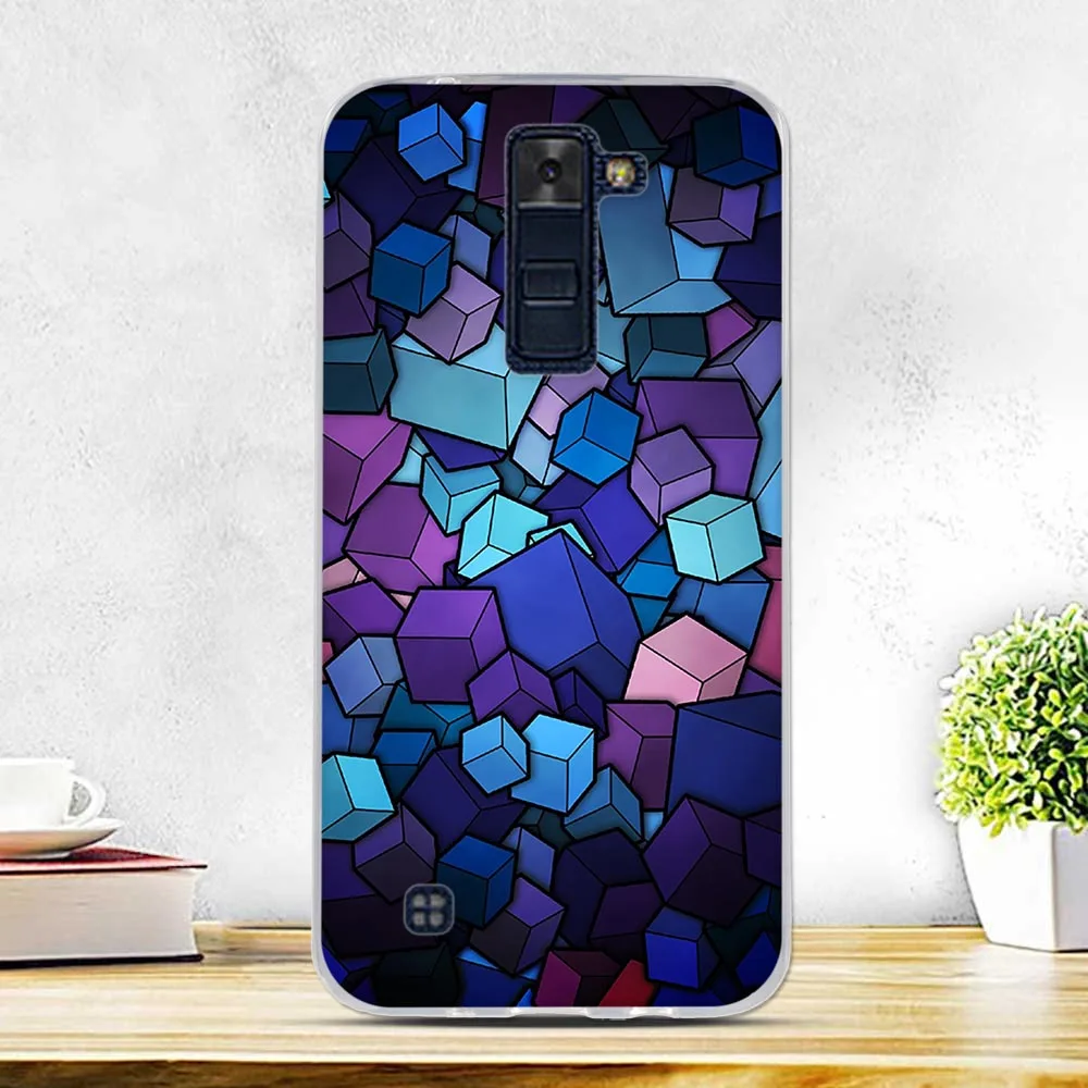 Чехол для LG K8 2016 чехол Fundas K 8 K350N K350E из ТПУ силикона Capa LTE K350 задняя крышка чехлы