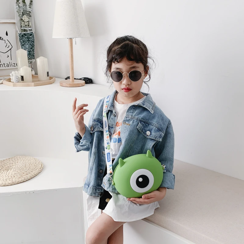 Роскошные сумки женские дизайнерские Мультяшные аниме через плечо силикагель на