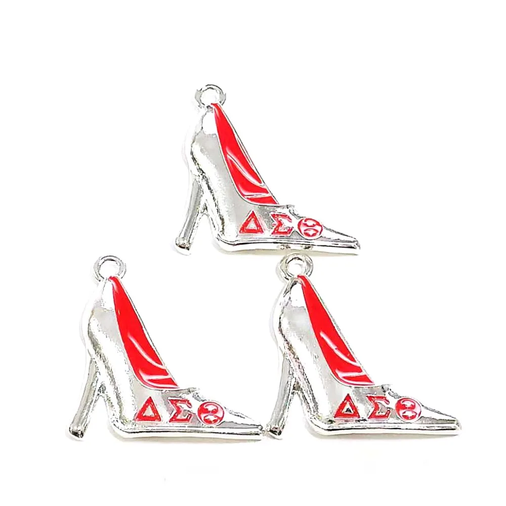 

10pcs high heel shoe charms for women DIY jewelry accessories S19