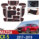 Противоскользящий резиновый коврик для подстаканника дверной паз для Mazda CX-5 MK2 KF CX5 CX 5 внутренний 2017 2018 2019 аксессуары коврик для телефона