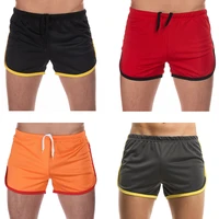 new summer mens beach shorts casuals quick dry sport short loose mesh elastic waist fitness boys pants fashion swimming wear