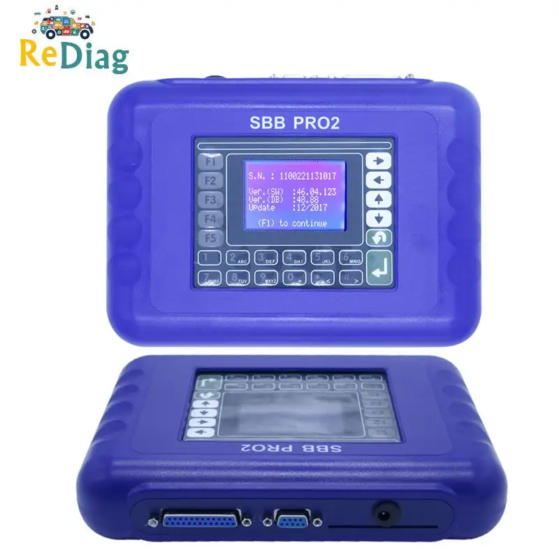 

SBB Pro2 Key Programmer Updated To V48.88 Can Support New Cars To 2017 Replace SBB 46.02