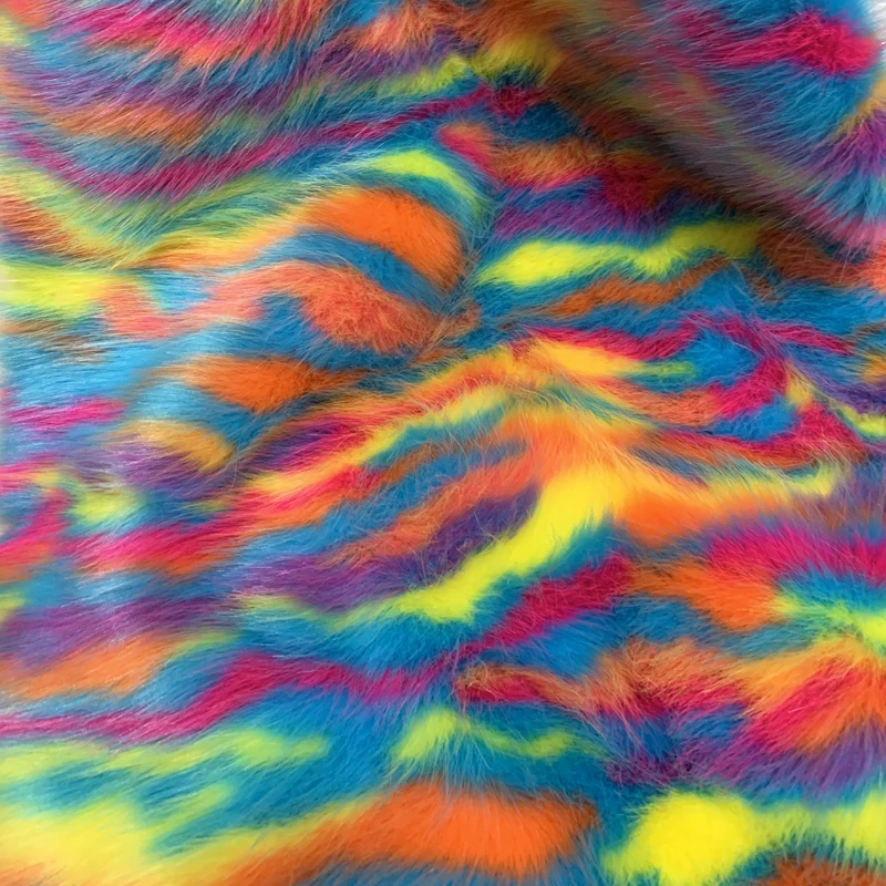 Высококачественный толстый жаккардовый воротник из искусственного меха в