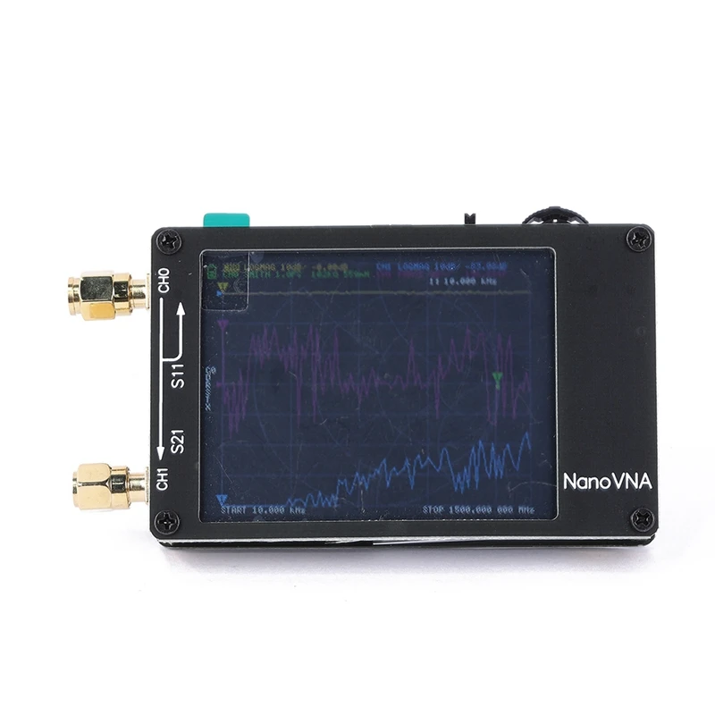 Upgraded Version of NanoVNA Antenna Network Analyzer Vector MF HF VHF 10Khz-1.5GKHZ(Mhz) |