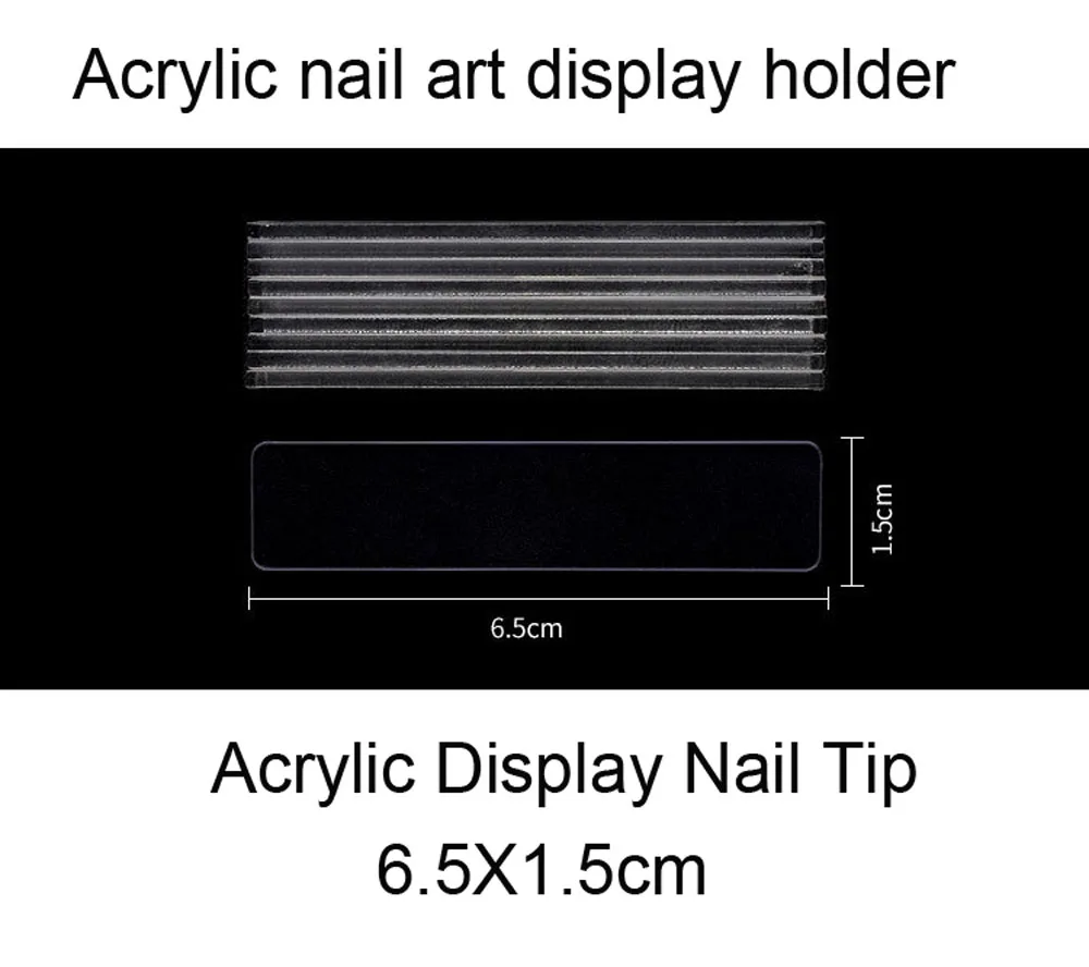 Акриловая цветная карточка для дизайна ногтей 1 шт. Tr82 |