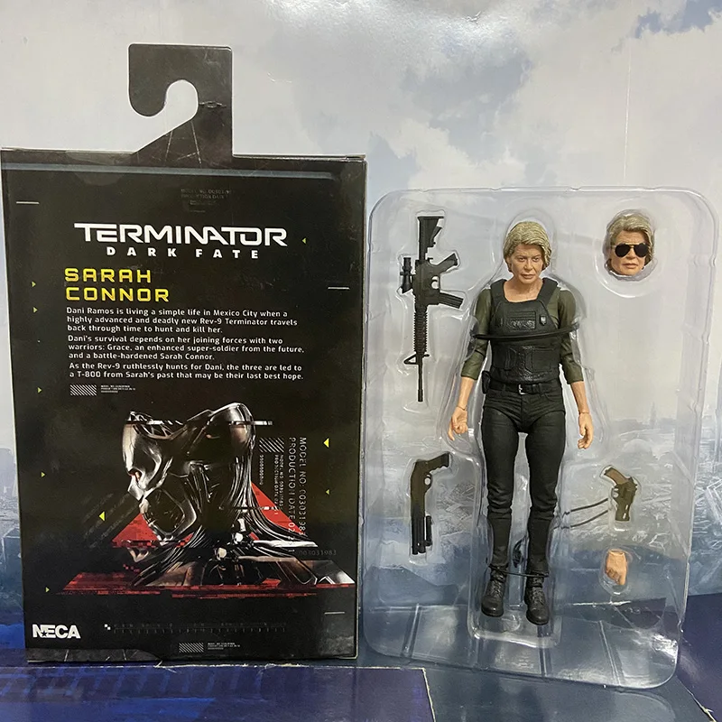 Экшн-фигурка NECA Terminator 2: холодный день Темная судьба Арнольд Шварценеггер Сара