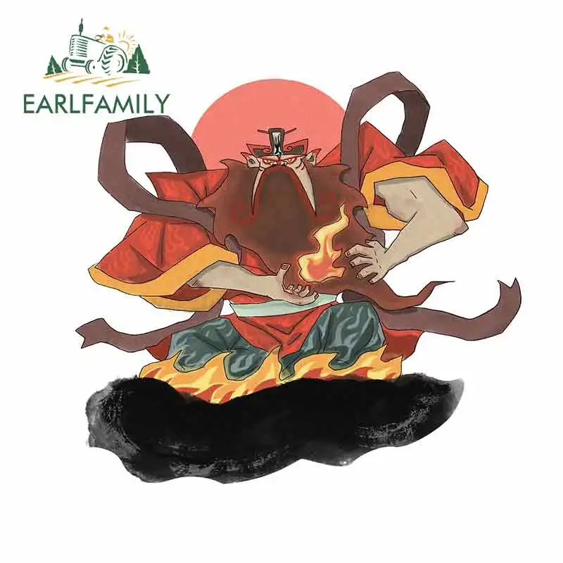 EARLFAMILY 13 см x 12 4 для King Huode граффити наклейка сделай сам аниме корпус автомобиля