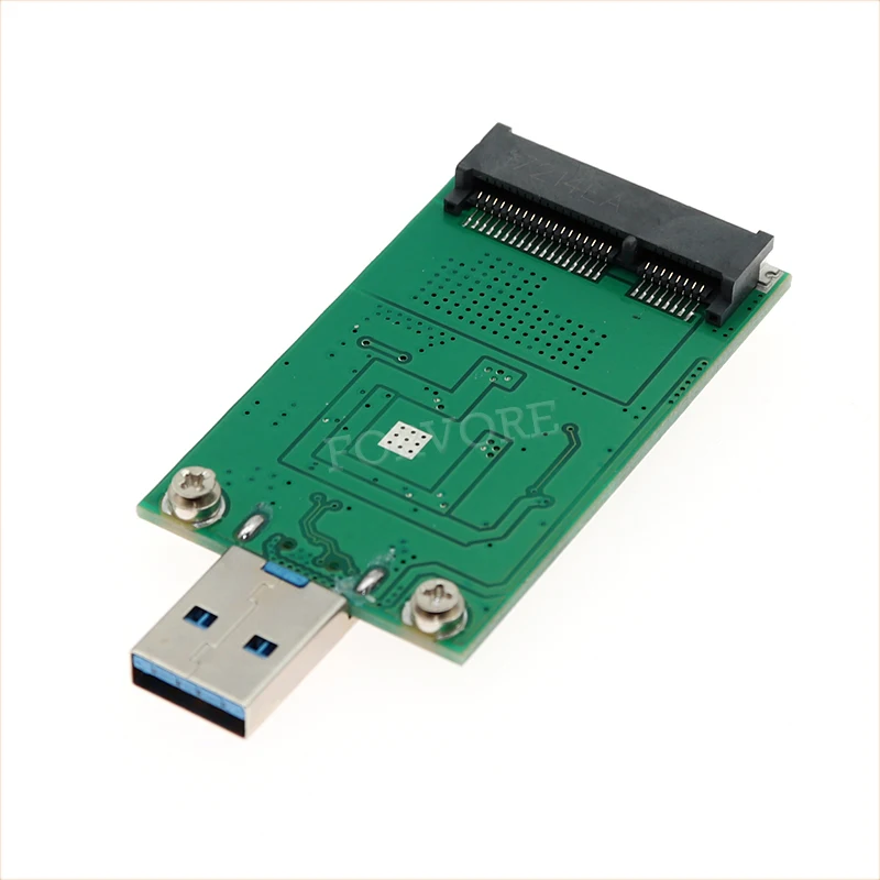 Mini USB 3 0 для PCIE mSATA внешняя карта адаптера SSD PCBA | Компьютеры и офис
