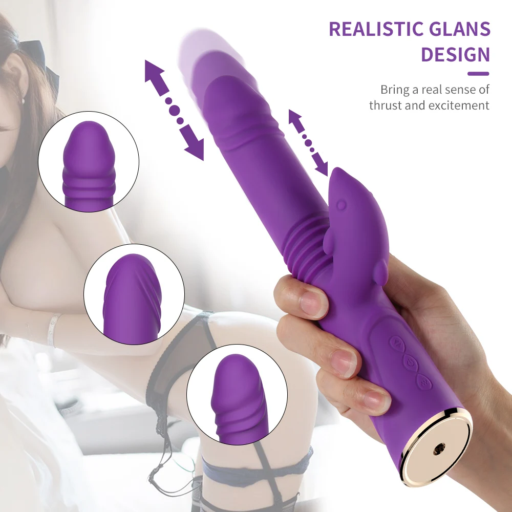 Online Seks Mastürbasyon Makinesi Sokmak Dildo Vibratör Otomatik Vantuz Yetişkin Cinsel Oyuncak Kadınlar Için El ücretsiz G Nokta Masajı
