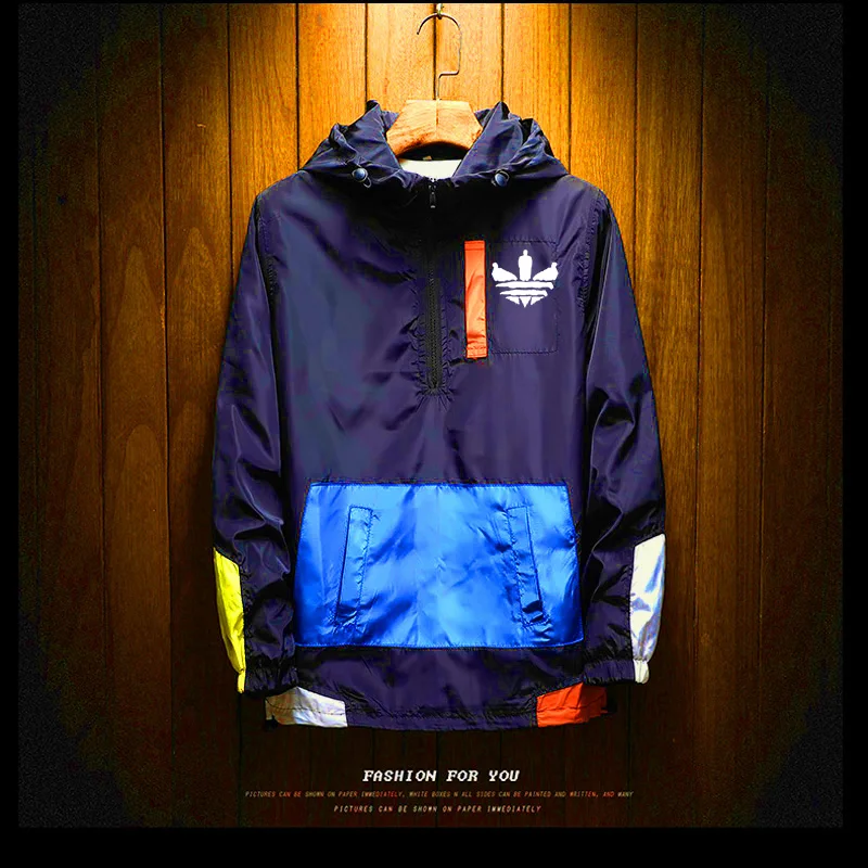 Новинка 2019 повседневные мужские куртки водонепроницаемые весенние пальто с