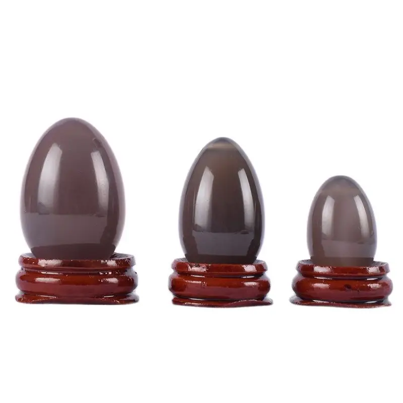 Набор Натуральных агатовых яиц инструмент для ухода за мышцами тазового дна |
