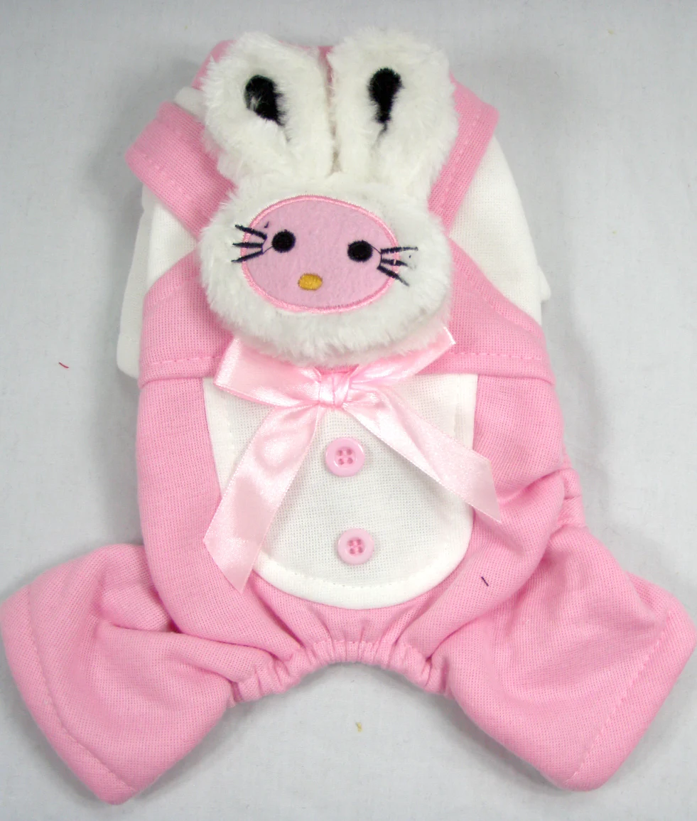 

Cute Rabbit Design Dog Hooded Soft Pet Dog Clothes For Dogs Coat Jacket Ropa Perro Pets Clothing