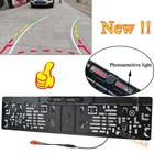 Автомобильный Интеллектуальный динамический траекториальный движущийся направляющий парковочный номерной знак заднего вида камера заднего хода для DVD монитора