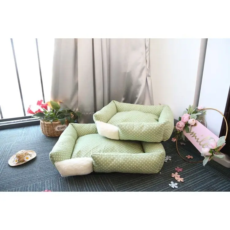 

For Square Dog Bed Soft Pet Beds Cat Mat For Little Medium Large Pets Super Best Winter Warm Sleeping Mats Cat Beds Puppy Kennel