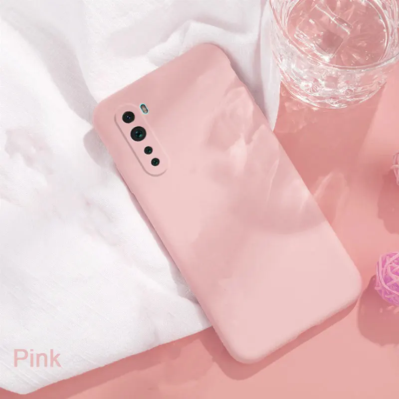 Чехол для HUAWEI NOVA7 PRO жидкий силиконовый мягкий защитный чехол объектива камеры