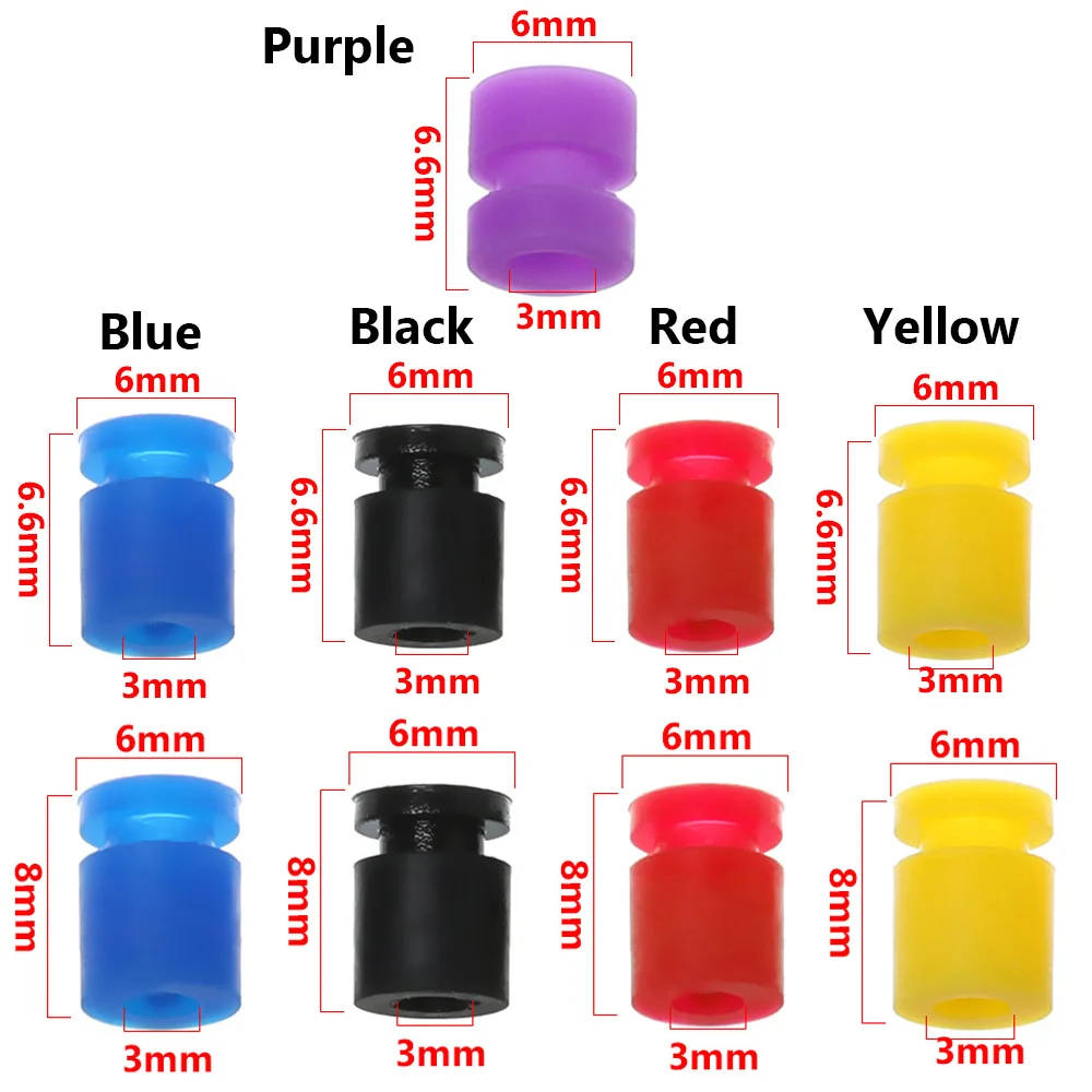 10 шт. M2/M3 анти вибрация демпфер для резиновых шаров F4 F7 игровые джойстики мягкие
