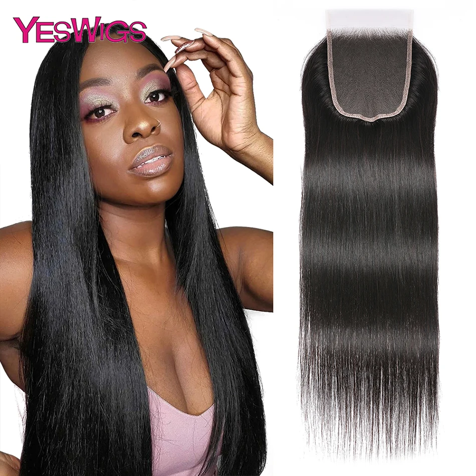 Brazilian Straight 4x4 Lace Frontal HD Swiss Lace Frontal Human Hair Remy Hair Transparent Lace Frontal Closure