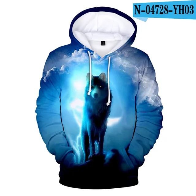 Толстовка мужская с капюшоном и принтом черепа на осень/зиму|Мужские толстовки