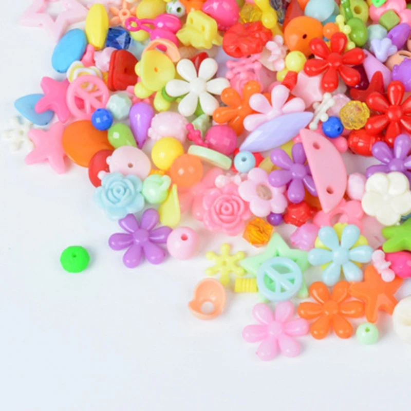 

Diy Beads Girls Toys Creativity Needlework Kids Art Crafts Bracelets Handmade Jewelry Fashion Kit Toy for Kids Gift