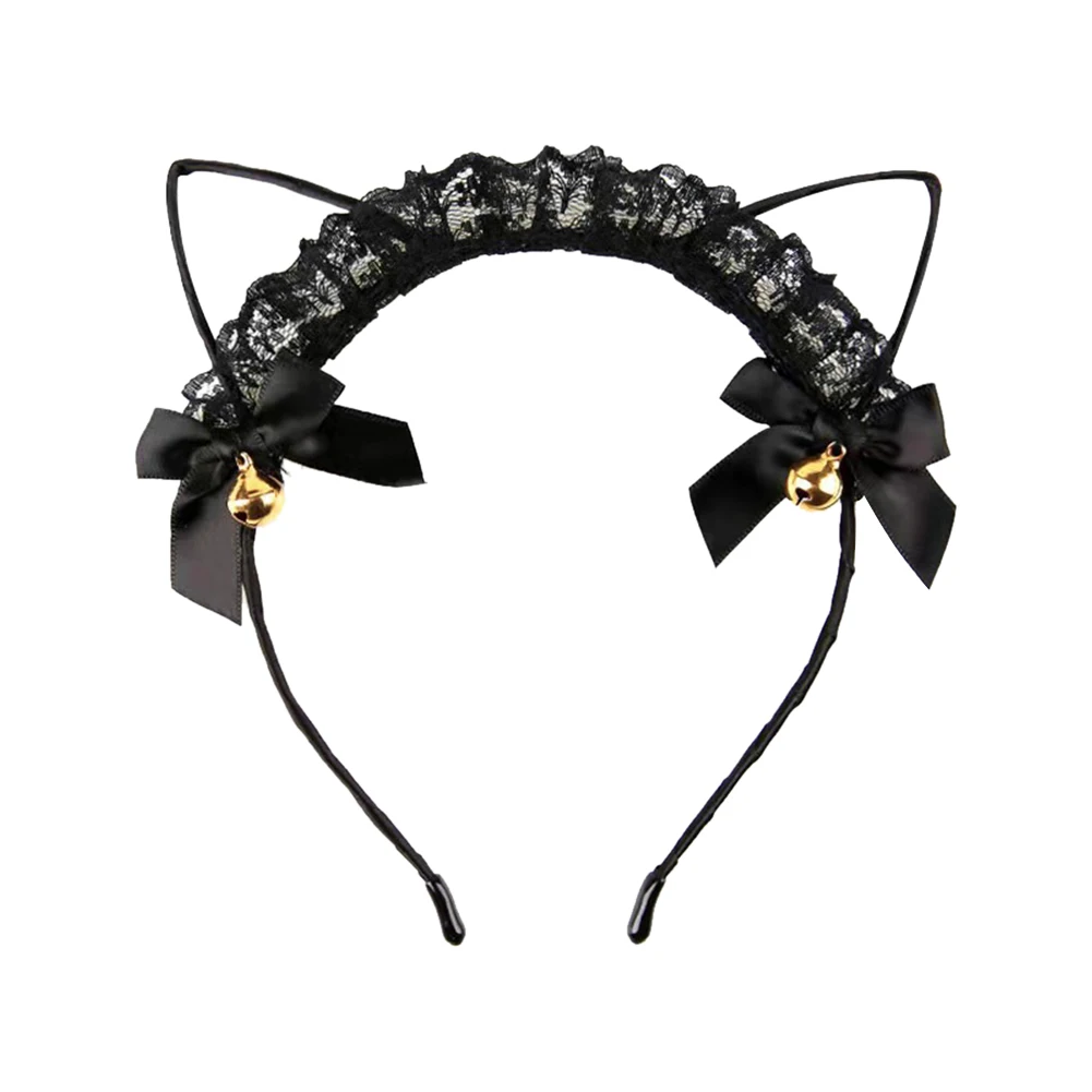

hapyshop black cat ears Katyusha lace sexy hair accessories headband hair accessories festive cosplay cute accessories