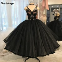 sevintage elegant ball gown prom dress lace appliques sleeveless evening dresses v neck formal party gowns fashions outfits