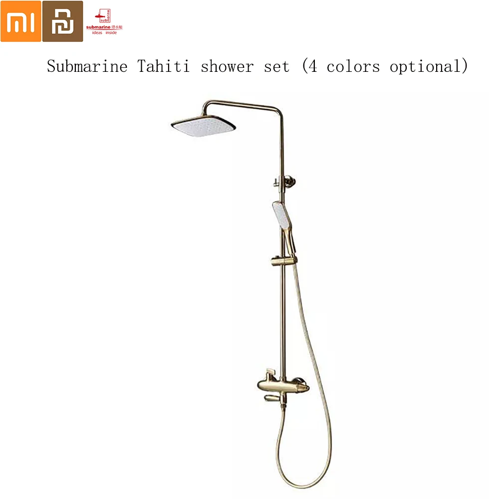 

Подводная лодка Xiaomi, набор для душа на Таити, набор для душа с жемчугом, керамическая катушка, латунный смеситель для душа, В НАЛИЧИИ четыре ц...