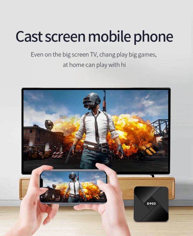 Android TV Box 4K Smart Amlogic S905 Quad Core Media Player Support 3D WiFi HDMI for Home Entertainment | Электроника