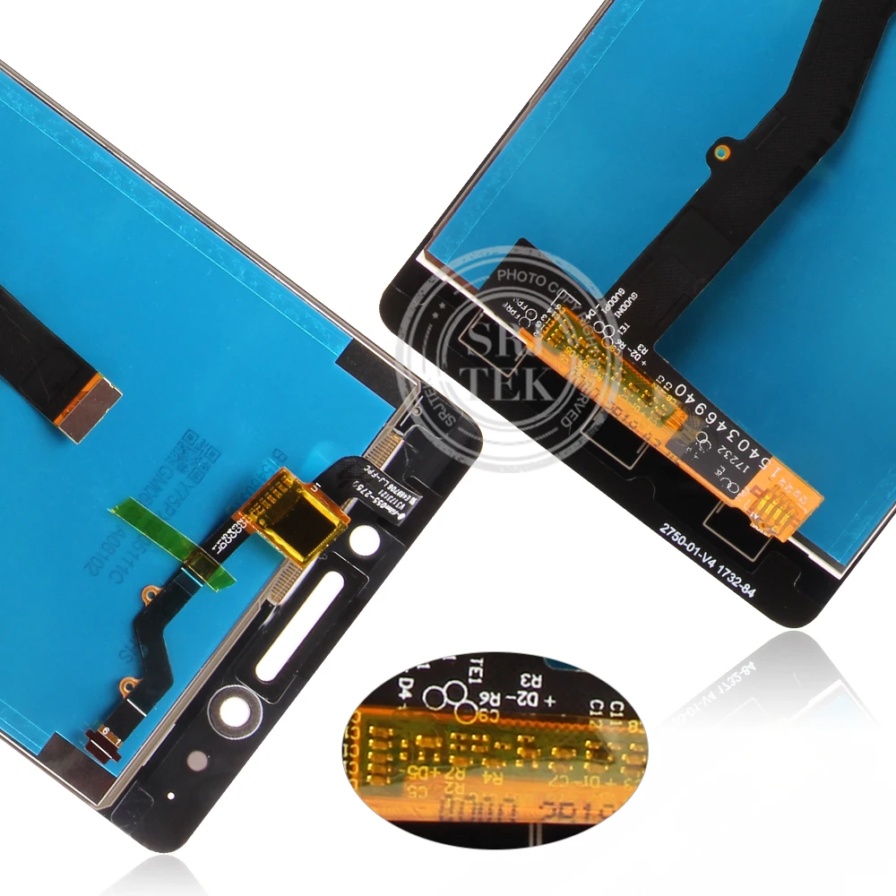 ЖК дисплей Srjtek для Lenovo K8 Note дигитайзер сенсорного экрана в сборе запасные части с