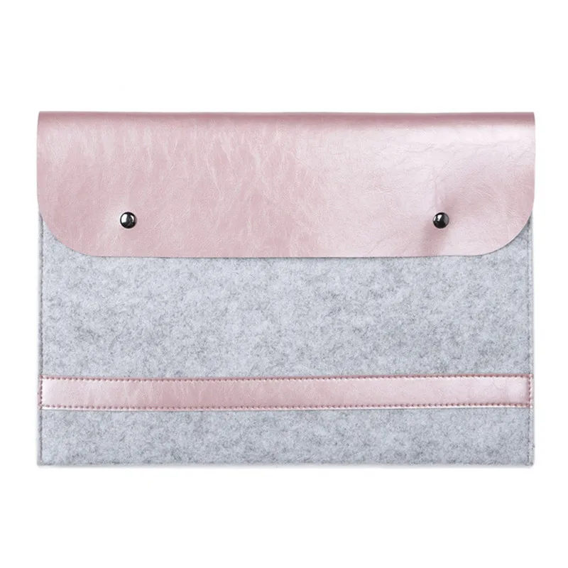 Модный шерстяной фетровый карман для ноутбука сумка чехол для Macbook Air Pro retina 11 12 13 15 Xiaomi Mi чехол для ноутбука 13,3