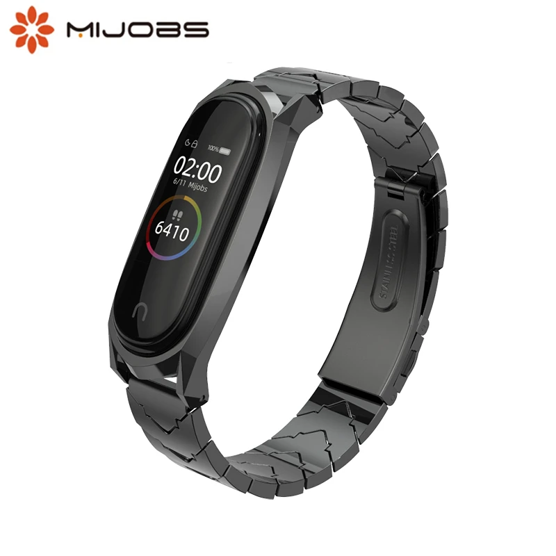 Mi band 3 4 ремешок металлический браслет из нержавеющей стали mi Band 4 3 ремешок mi Band 3 для Xiaomi mi Band 3 4 браслет NFC Global