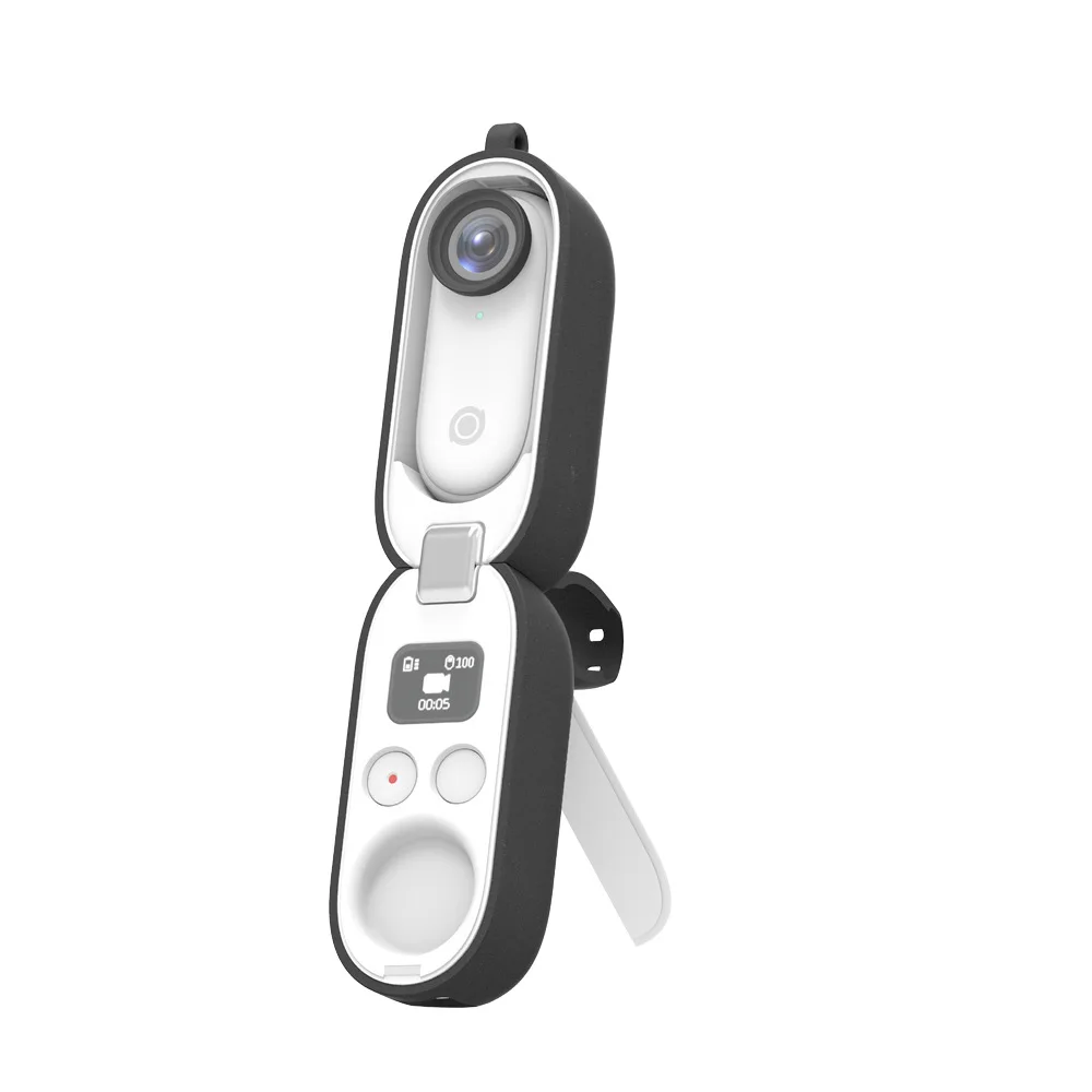 

Силиконовый защитный чехол с зарядным отсеком для Insta360 Go2 аксессуары для камеры Insta360 Go 2