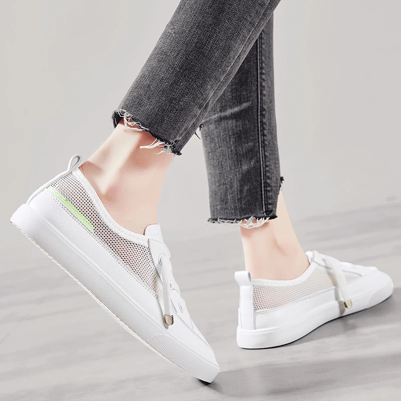 Tenis Feminino 2020 Summer New Women Light White Sport Shoes Women Tennis Shoes Female Stability Breathable Athletic Sneakers